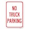 Signmission No Parking Sign No Truck Parking Heavy-Gauge Aluminum Sign, 12" x 18", A-1218-23661 A-1218-23661 - alternate 1